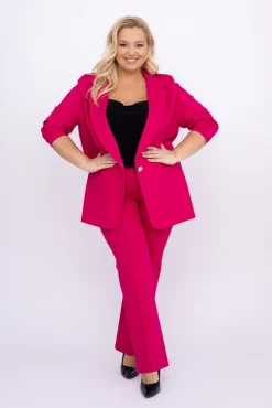 Damskie Polski Fuksjowa Marynarka PUNTURI