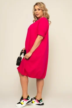 Polski Fuksjowa Sukienka BALIN