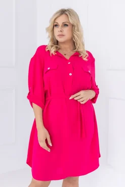Polski Fuksjowa Sukienka IMALI