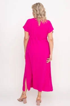 Polski Fuksjowa Sukienka PIRMENO