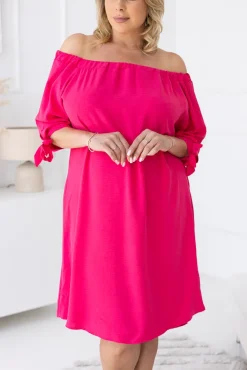 Polski Fuksjowa Sukienka ROSINA