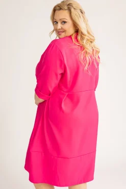Polski Fuksjowa Sukienka SENTAYA