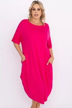 Polski Fuksjowa Sukienka SPINER
