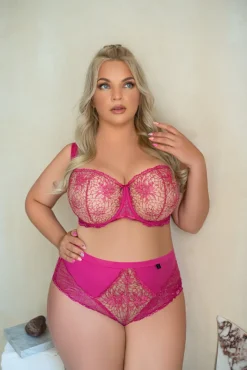 Polski Fuksjowe Figi BLUSH Wysoki Stan