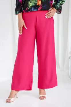 Damskie Polski Fuksjowe Spodnie DALIEN