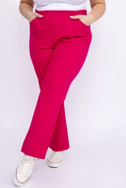 Damskie Polski Fuksjowy Garnitur dwurzędowy MEYVI