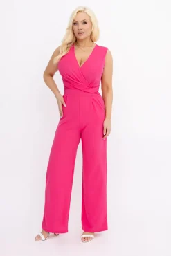 Damskie Włoski Fuksjowy Kombinezon OHAYO