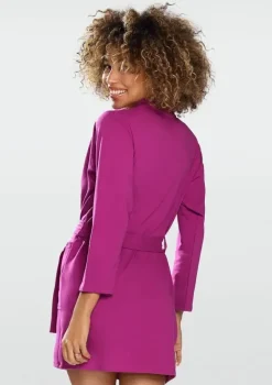 Polski Fuksjowy Szlafrok bawełniany POLA