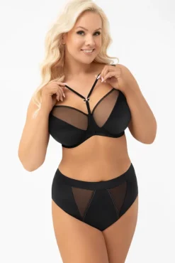 Gorsenia G005 biustonosz miękki czarny MARISA