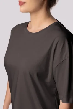 Polski Grafitowa Piżama z szortami BLISS