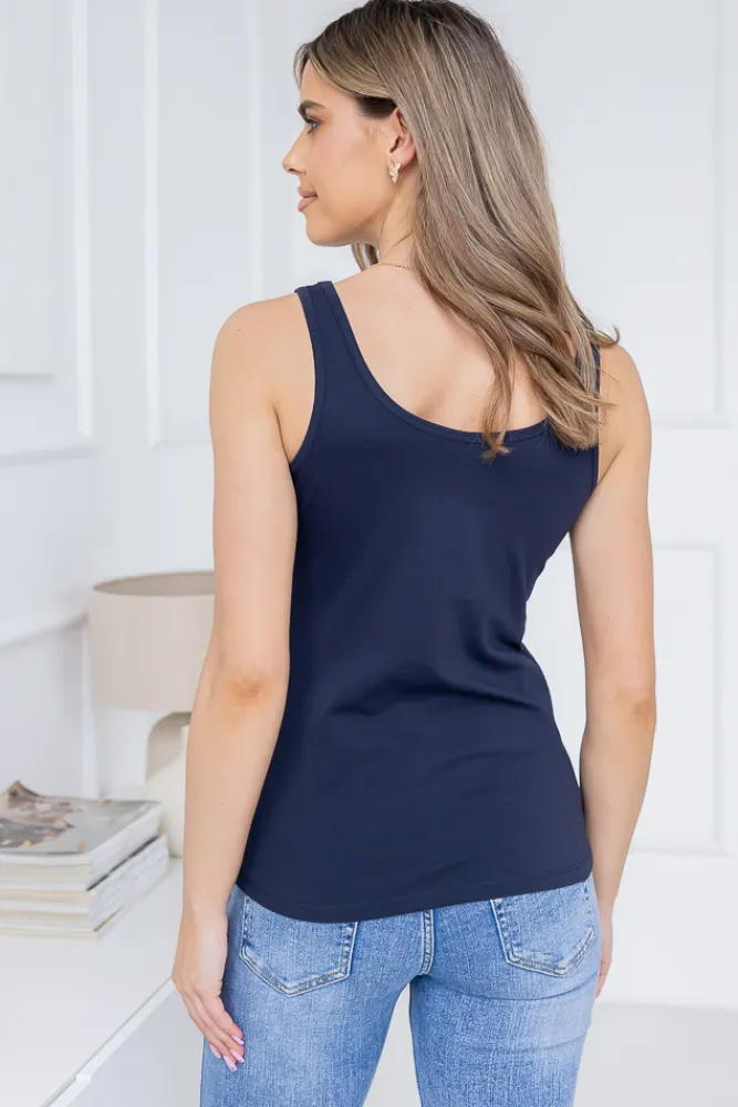 Damskie Polski Granatowa Bokserka XEVA