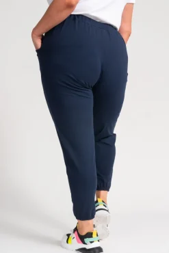 Damskie Polski Granatowe Spodnie alladynki ARGEA