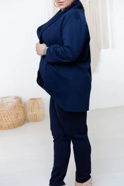 Damskie Polski Granatowe Spodnie BAKIOLA