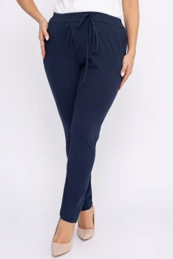 Damskie Polski Granatowe Spodnie LOTARIO