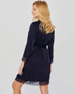 Polski Szlafrok satynowy SELINA