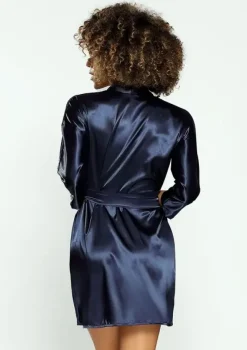Polski Szlafrok satynowy ALEXANDRA