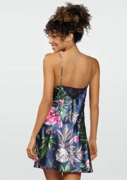 Polski Halka satynowa FLOWERS DK-HA 001