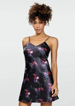 Polski Halka satynowa FLOWERS DK-HK 009