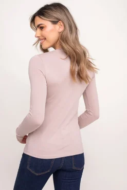 Damskie Polski Jasnobeżowa Bluzka HEMENI