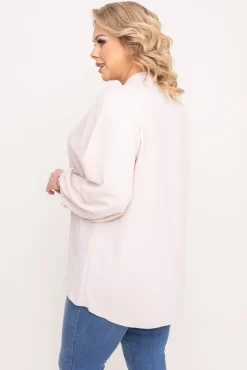 Damskie Polski Jasnobeżowa Koszula KERI