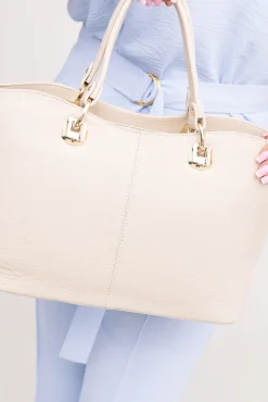 Damskie Jasnobeżowa Torebka FANDIO