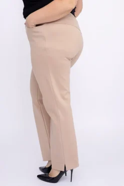 Damskie Polski Jasnobeżowe Spodnie MEYVI