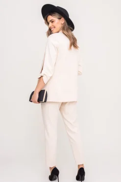 Damskie Polski Jasnobeżowe Spodnie MITTO