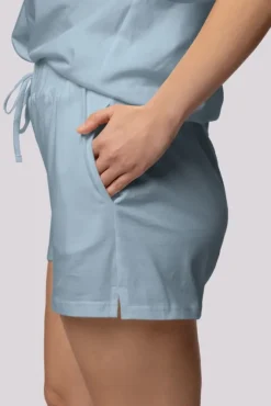 Polski Jasnoniebieska Piżama z szortami BLISS