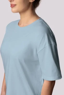 Polski Jasnoniebieska Piżama z szortami BLISS