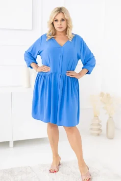 Polski Jasnoniebieska Sukienka AMANTE