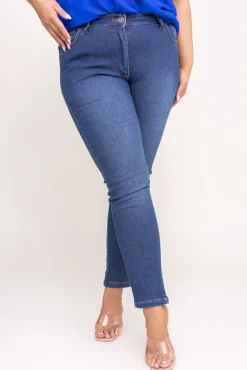 Damskie Jasnoe Spodnie jeansowe TEMENZI