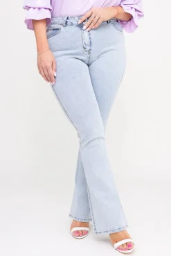 Damskie Jasnoe Spodnie jeansowe MILANO