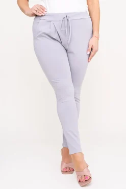 Damskie Polski Jasnoszare Spodnie LOTARIO