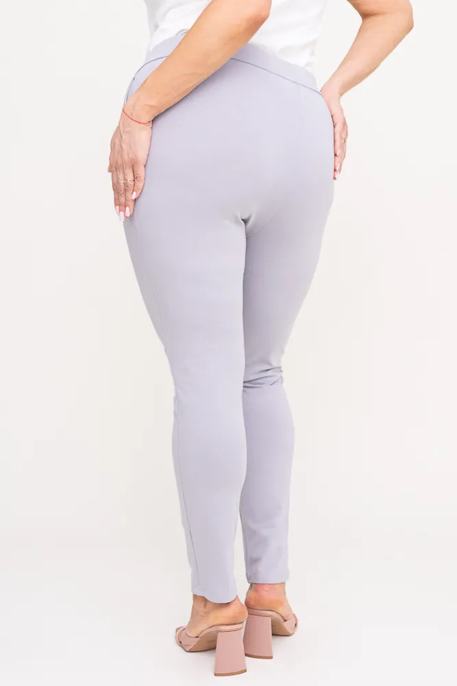 Damskie Polski Jasnoszare Spodnie LOTARIO