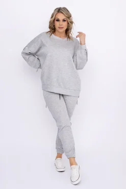 Damskie Włoski Jasno Komplet dresowy GALIANI
