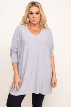 Damskie Włoski Jasno Sweter oversize NELVI