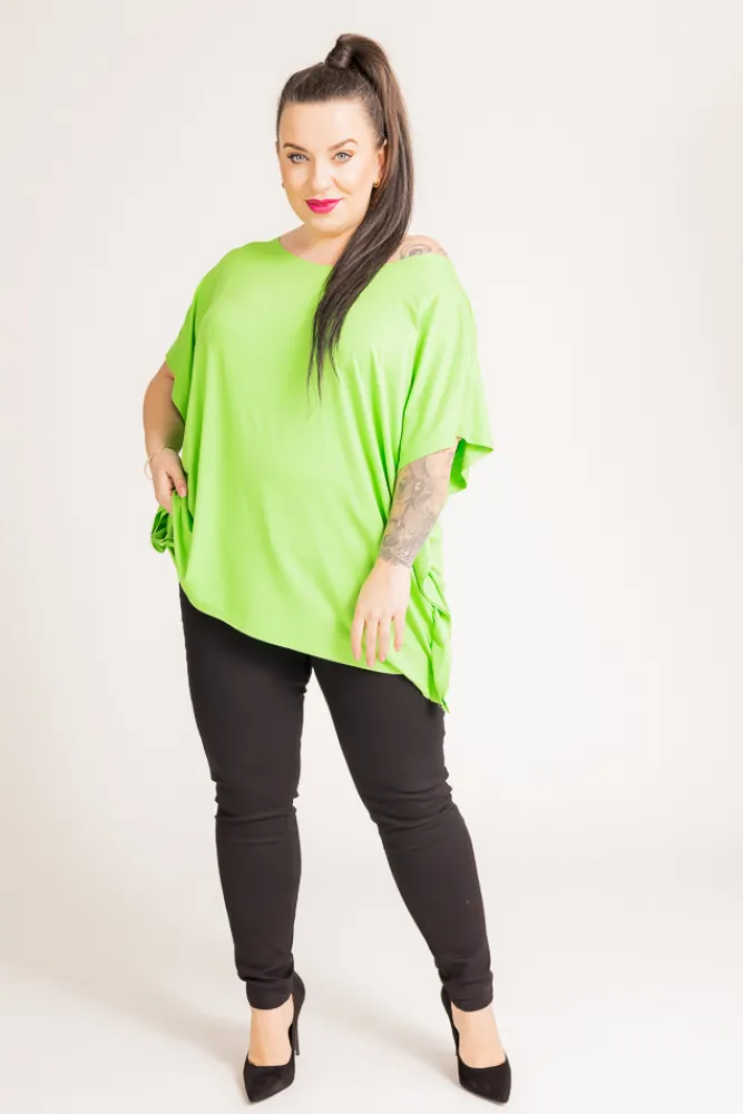 Damskie Polski Jasnozielona Bluzka MALPEZA