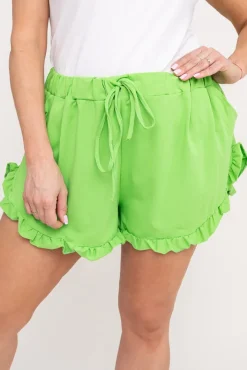 Damskie Polski Jasnozielone Spodenki MALIBU