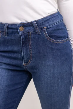 Damskie Polski Jeansowe spodnie MODERA 7/8