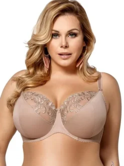 Gorsenia K378 biustonosz miękki BIG beżowy VICTORIA