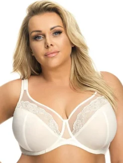 Gorsenia K441 biustonosz miękki BIG śmietanowy LUISSE