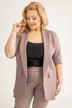 Damskie Polski Kawowa Marynarka CINTA