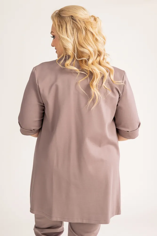 Damskie Polski Kawowa Marynarka CINTA