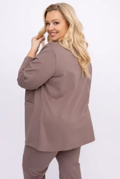 Damskie Polski Kawowa Marynarka PUNTURI