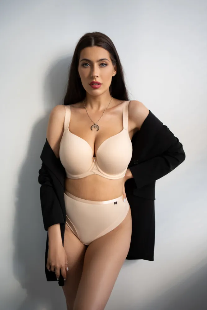 Polski Kawowe Stringi FORTUNA Wysoki Stan Light