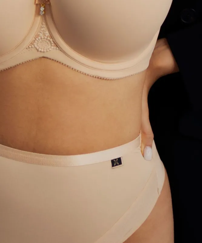 Polski Kawowe Stringi FORTUNA Wysoki Stan Light