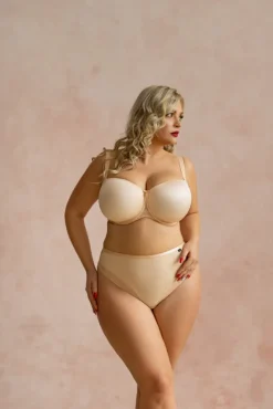 Polski Kawowy Biustonosz FORTUNA Balconette MHM