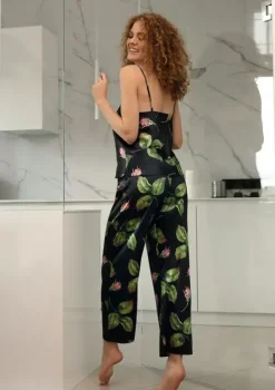 Polski Komplet satynowy FLOWERS DK-KI 008