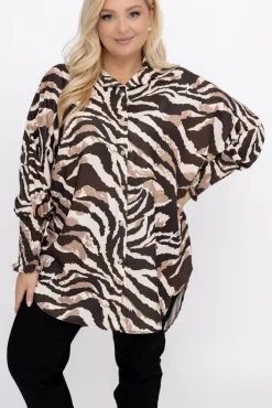 Damskie Włoski Koszula LUMINO Wzór 3