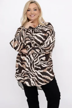 Damskie Włoski Koszula LUMINO Wzór 3